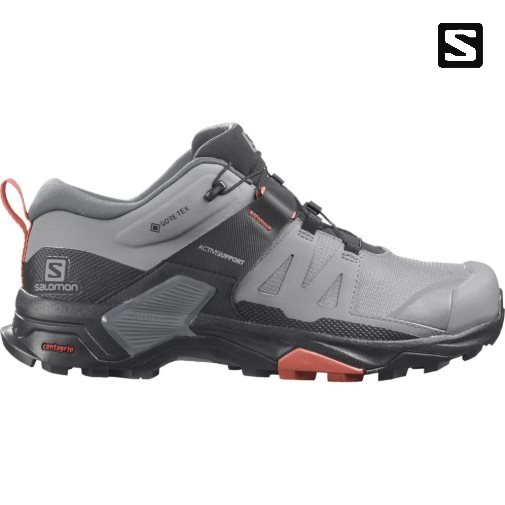 Salomon X Ultra 4 GTX Turisticke Topanky Damske Siva Čierne | SK 7GNAQS